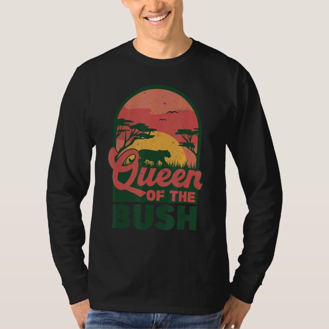 Camiseta Guia de Turnê Selvagem da Família Safari Africa (Frente)
