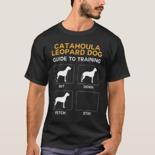 Camiseta Guia do Cão Leopardo Catahoula para Treinar Obediê