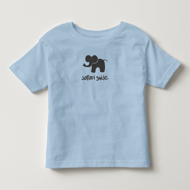 Camiseta Guia do safari: Elefante (Frente)