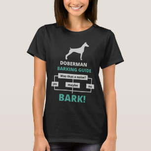 Camiseta Guia Doberman Barking 824