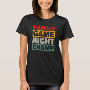 Camiseta Guia Gamer de Conselho de Jogo de Jogo da Noite de