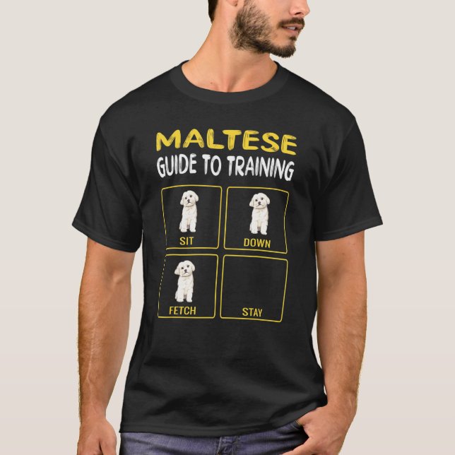 Camiseta Guia Maltês Para Formação De Formadores De Obediên (Frente)