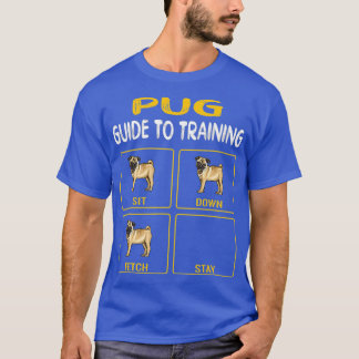 Camiseta Guia Pug Para Treinar Obediência De Cães