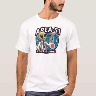 Camiseta Guia Tour da área 51