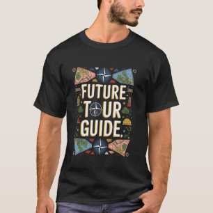 Camiseta Guia Turístico Futuro Escola de Graduação Mulheres