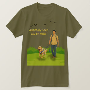 Camiseta Guiado pelo Amor - Guia de Design de Suporte a Cac