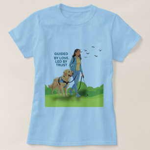 Camiseta Guiado pelo Amor - Guia de Design de Suporte a Cac