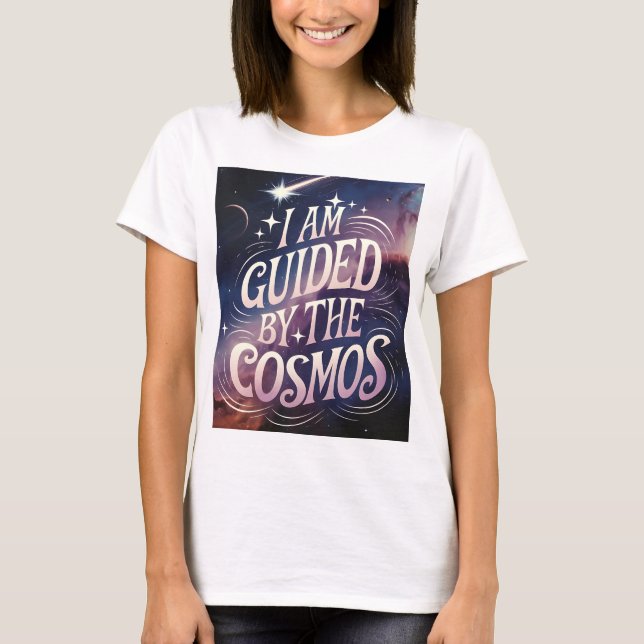 Camiseta Guiado pelo Cosmos (Frente)