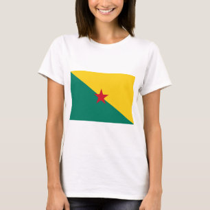 Camiseta Guiana - Drapeau de la Guyane Flag