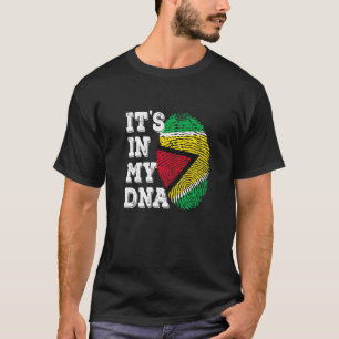 Camiseta guiana está no meu DNA mês do patrimônio guianense