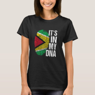 Camiseta guiana está no meu DNA mês do patrimônio guianense