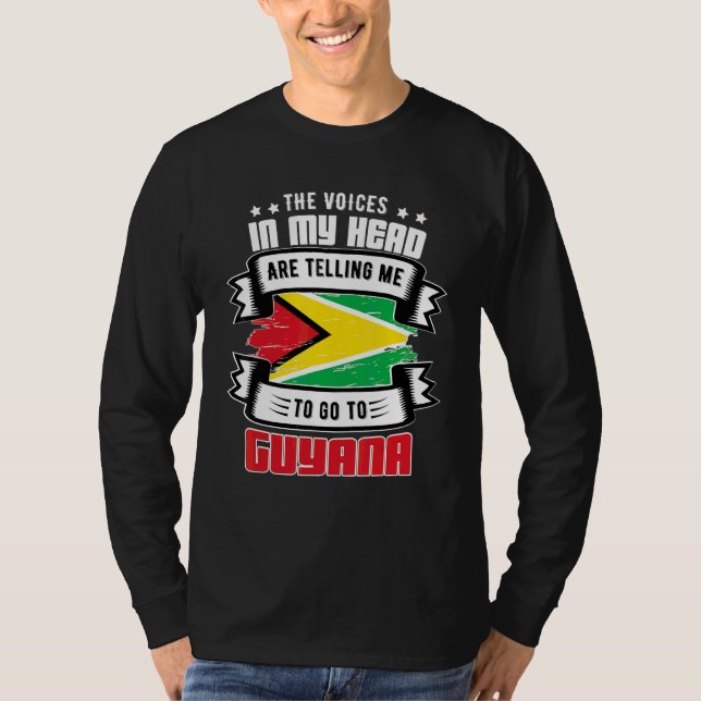 Camiseta Guiana Na Minha Cabeça (Frente)