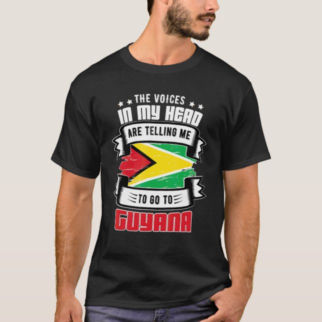 Camiseta Guiana Na Minha Cabeça (Frente)