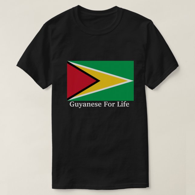 Camiseta Guianês Pela Vida (Frente do Design)