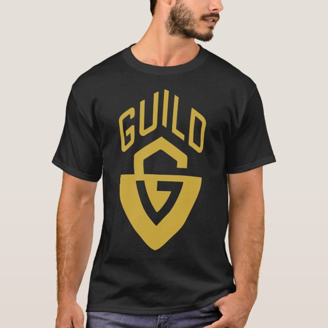 Camiseta Guild Guitar Essential  (Frente)