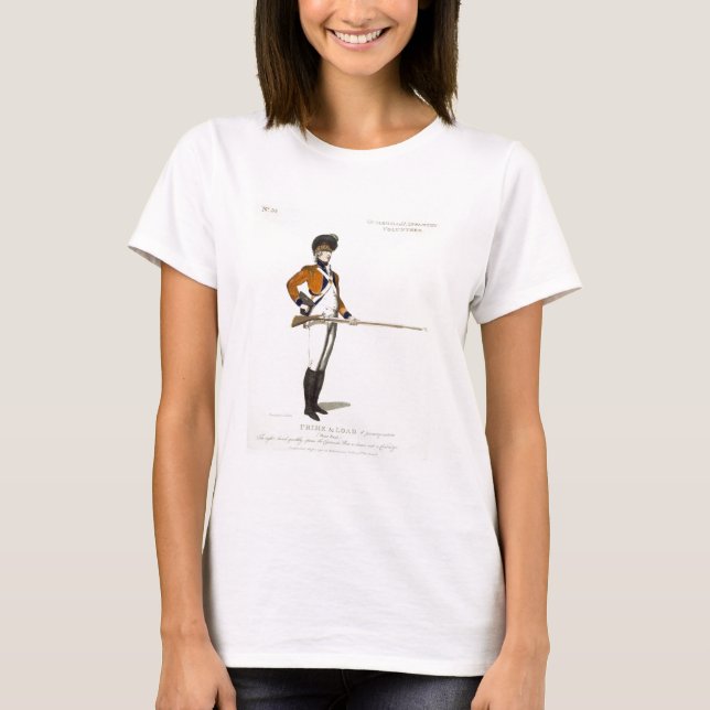 Camiseta Guildhall Light Infantry Volunteer, placa 33 de (Frente)
