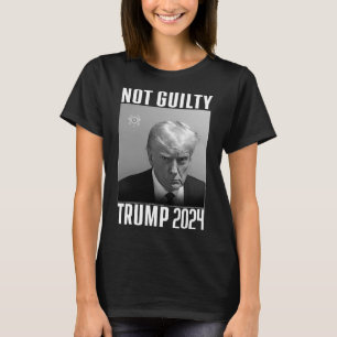 Camiseta Guilty Trump 2024 Não Votar Novamente 2024 Anti Tr