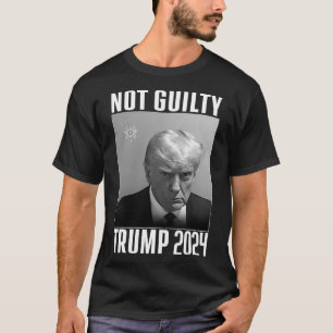 Camiseta Guilty Trump 2024 Não Votar Novamente 2024 Anti Tr