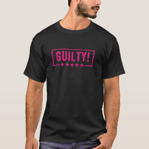 Camiseta Guilty Verdict Impeached Felon 45 Engraçado
