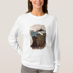 Camiseta Guindaste gritando, 'dos pássaros de America