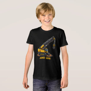 Camiseta Guindaste Pequeno Personalizado