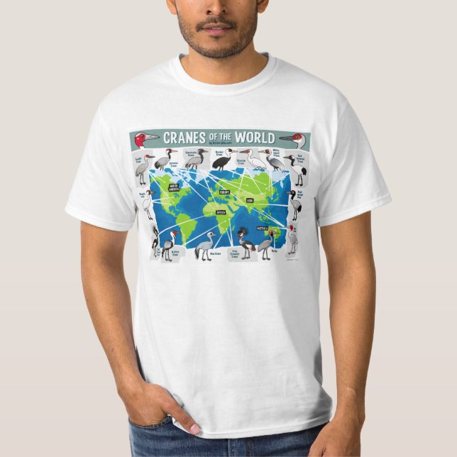 Camiseta Guindastes do mundo (Frente)