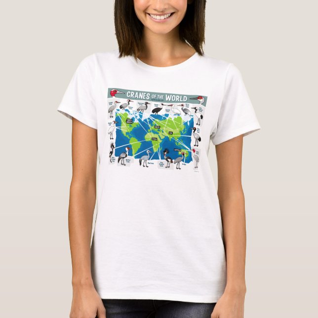 Camiseta Guindastes do mundo (Frente)