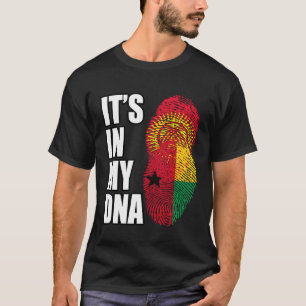 Camiseta Guiné-Bissau E Quirguistão Misturam Herança De DNA