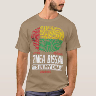 Camiseta Guiné-Bissau ESTÁ NO MEU DNA Guiné-Bissau