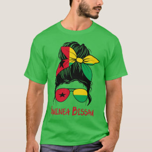 Camiseta Guiné Bissau Girl Bissau