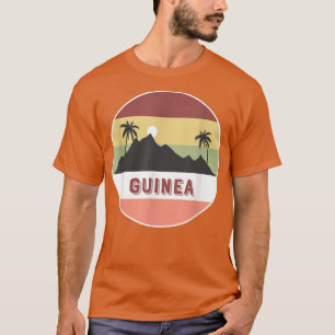 Camiseta guiné e palmeiras