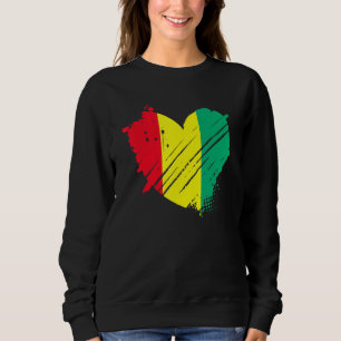 Camiseta Guiné Flag I Love Guiné Está No Meu Dna Para Guin