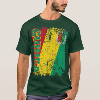 Camiseta GUINÉ Flag Vintage - GUINÉ