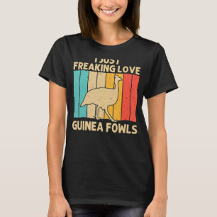 Camiseta Guiné Fowd For Men Women Bird Fazenda