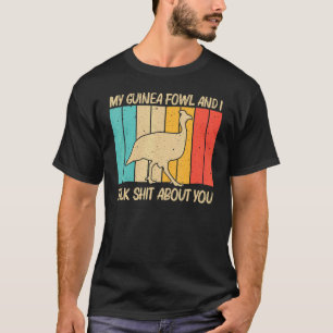 Camiseta Guiné Fowd For Men Women Bird Fazenda