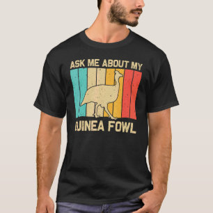 Camiseta Guiné Fowd For Men Women Bird Fazenda