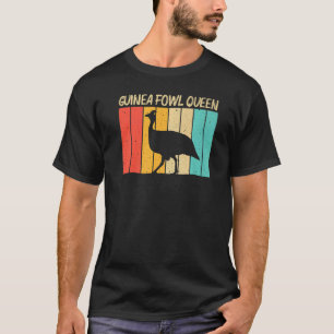 Camiseta Guiné Fowd For Women Girls Guiné Hen Poultry