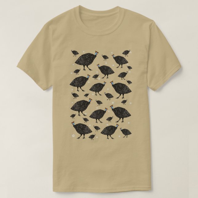 Camiseta Guiné Fowl (Frente do Design)