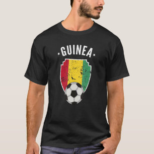 Camiseta Guiné Futebol Guiné Bandeira Orgulho Guineense R