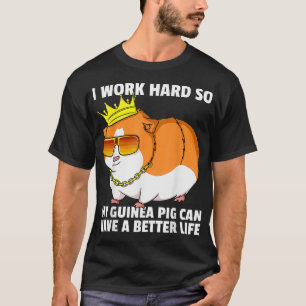 Camiseta Guiné Mãe Pai Piggies Proprietário do Figurino 