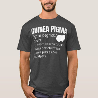 Camiseta Guiné Pig Avó Avó Pet