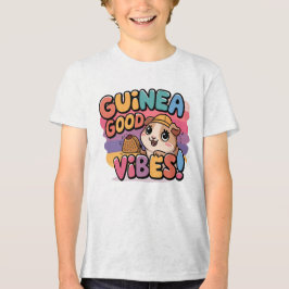 Camiseta Guiné Pig Boas Víblias Arte Colorida