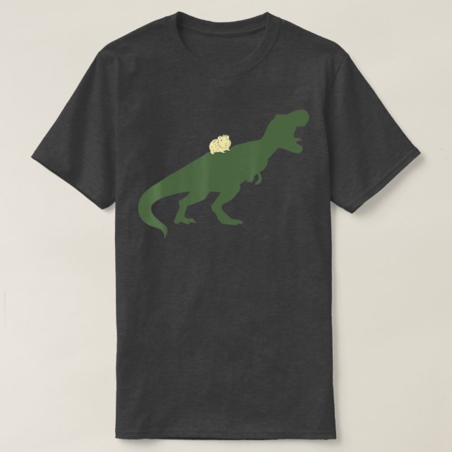 Camiseta Guiné Pig Dinossauro T-Rex Guiné Pig - 1 (Frente do Design)