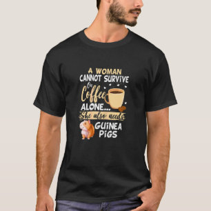 Camiseta Guiné Pig Graphic Women And Girls Guiné Pig