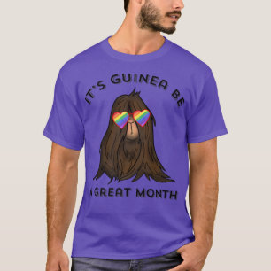 Camiseta Guiné Pig LGBTQ Coisa Sua Guiné É Um Gay Excelente