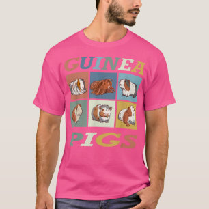 Camiseta Guiné Pig Lover Engraçado