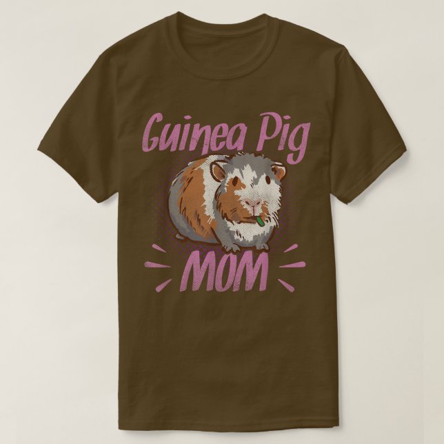 Camiseta Guiné Pig Mãe (Frente do Design)