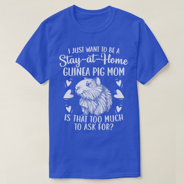 Camiseta Guiné Pig Mãe Cavy Lover (Frente do Design)