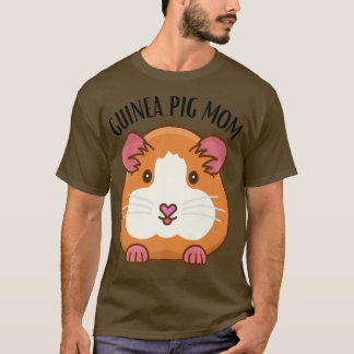Camiseta Guiné Pig Mãe Mulheres