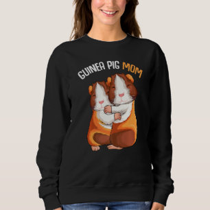 Camiseta Guiné Pig Mãe Mulheres Meninas